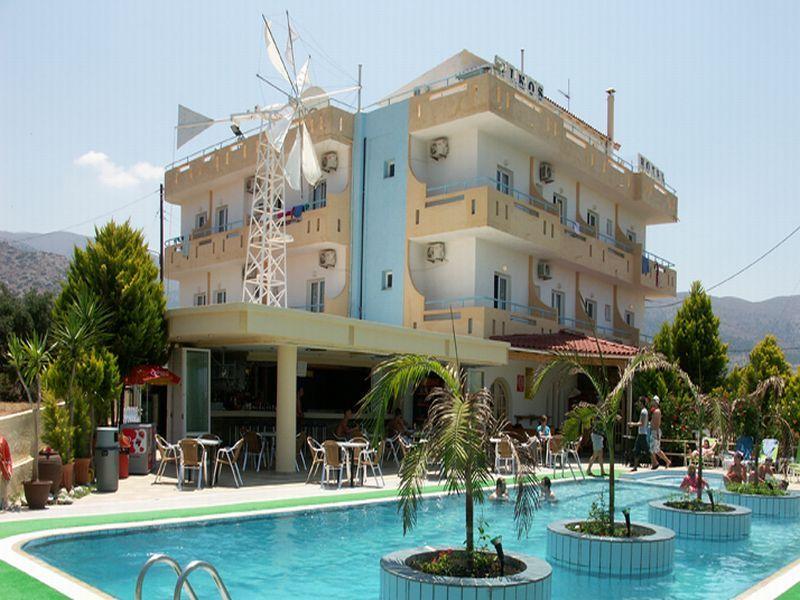 Nikos Hotel มาเลีย ภายนอก รูปภาพ