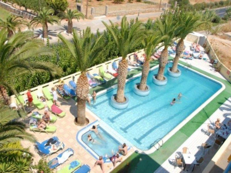 Nikos Hotel มาเลีย ภายนอก รูปภาพ