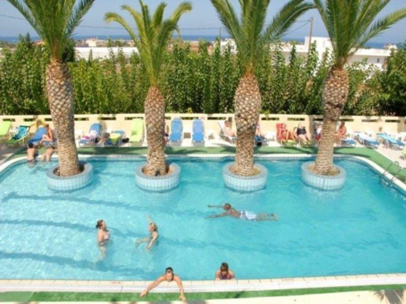 Nikos Hotel มาเลีย ภายนอก รูปภาพ